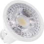 Nordtronic Long Life GU10 LED-pære, 5W, dim to Warm, 350lm, Ra/CRI>90, dæmpbar, flickerfree, hvid
