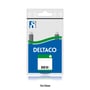Emballage til Deltaco F/UTP Cat6 patchkabel, hvid, 1 meter, med visning af produktets mærke.