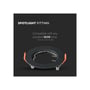 V-TACs sorte MR16/GU10-downlight-kit vises med GU10-fatning; lyskilde medfølger ikke.