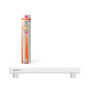 Osram LEDinestra mat 30 cm lyskilde, 275lm, 3,1W, S14s, 27W, dæmpbar, med emballage og lyskilde vist separat.