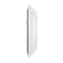 SpectrumLED Algine 12 W LED-indbygningspanel set fra siden, hvor den slanke front og det fremspringende panelhus ses.