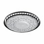 SpectrumLED LED high bay på 205 W set skråt forfra, så den runde form og den sorte køleramme ses.