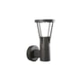SG Armaturen Arco Air Wall LED væglampe i mat grafit, 6,5W, 2700K med opadgående lys.