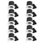 Nordtronic – Easy Install indbygningsspot 230V (rund), 40 pak, hvid (mat)