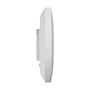 SpectrumLED Nymphea 18 W loftlampe set fra siden, hvor den runde lampes lave profil ses.