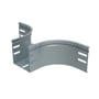 Legrand P31 T-afgrening 100x150 mm i varmgalvaniseret stål, designet til 90 graders horisontal afledning.