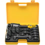 REMS Enhånds-rørbukker Hydro-Swing sæt i gul kuffert med forskellige bukkeruller til rør fra 10-32 mm.