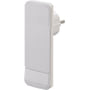 SMART PLUG: Ekstra flad vinklet Schuko/pindjord stikprop, 16A, hvid – Bachmann