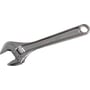 Bahco skiftenøgle 8069 C, 4" forkromet med slanke kæber og tydelig måleskala i millimeter.