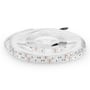 V-TAC VT-5050 blå LED-strip ligger i flere omgange på en spole med tilslutningsstik synligt bagtil.