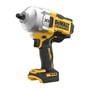 DeWalt 18V XR slagnøgle DCF961N med 1/2" firkant og et moment på 1632 Nm, vist i sin karakteristiske gule og sorte farve.