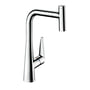 Hansgrohe Talis S 300 køkkenarmatur, udtræk, L-tud, 1-grebs, Krom