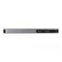 Sidevisning af DeLock Docking Station, med synlige porte til USB-C og HDMI.