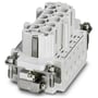 Phoenix Contact HEAVYCON kontaktindsats HC-B 10-I-UT-F, hun, 10 polet, hvid plast med metaldele og skruetilslutning.