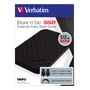 Pakkeemballage til Verbatim Store 'n' Go 512GB SSD med USB 3.2 Gen 1 og USB-C/USB-A tilslutning, sort.