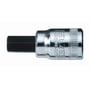 Bahco 6709M-6 topnøglehoved med 6 mm unbrakospids og 1/4" drev, fremstillet af forkromet CHROMO-EXTRA stål.
