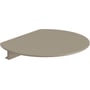 Hansgrohe hylde i beige med mat overflade, måler 200x169mm, vist med en enkel montering på hvid baggrund.