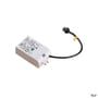 SLV LED-driver NUMINOS S serien, 10W, 250mA, med tænd/sluk-funktion, hvid plast med mærkning og kabel.