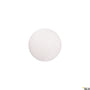 SLV NUMINOS M diffusor, et elliptisk tilbehør i klar plast med rillede linjer, diameter 47.5mm.