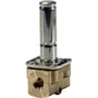 Danfoss EV210B magnetventil i messing med 1/8" tilslutning, direkte styret og 2/2 veje, normalt åben.