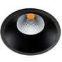 SG Armaturen Junistar Soft TW downlight i sort aluminium med en lysfarve på 2700-6500K og 42 graders spredningsvinkel.