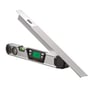 Laserliner Arcomaster 60 digital vinkelmåler med udslået arm, viser 28.5 grader på belyst display.
