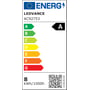 Energimærkning for LEDVANCE LED-standardpæren viser energiklasse A og et forbrug på 8 kWh pr. 1000 timer.