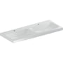 Geberit iCon Light dobbeltvask, 1200x480 mm, hvid keraTect, hanehul