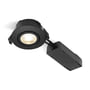 Nordtronic Low Profile ECO, LED indbygningsspot, 6W, 420lm, CRI>90, 2700K, sort (mat)