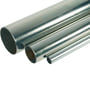 Galvaniseret pressrør fra Unite med dimensionerne 42 x 1,5 mm og 6 meters længde, vist i en gruppe på hvid baggrund.
