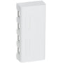 LK FUGA® – Softline underlag med indbygget dataudtag til 1-4 stk. Actassi konnektorer, 2½ modul, hvid