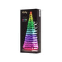 Twinkly Light Tree, udendørs lys juletræ, 4 meter, Color+White (RGBW), Inkl. stang, Bluetooth/WiFi