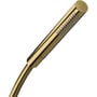 AXOR Starck stavhåndbruser i guld-optik med Rain stråletype og 68 x 24 mm dimensioner, vist med en elegant og moderne design.