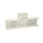 Schneider Electric T-stykke WGX-S i hvid RAL9010/60, med dimensioner 110x52 mm, vist forfra.