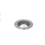 Ansell Lighting Turlock 175 nedgravningsspot i rustfrit stål med grå kant og synlig LED-lyskilde på hvid baggrund.