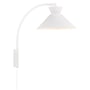 Nordlux Dial væglampe, E27, hvid