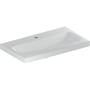 Geberit iCon Light håndvask, 750 mm x 420 mm, midt hanehul