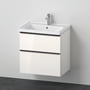 Duravit D-Neo møbelsæt, 2 skuffer, 65 cm, hvid glans