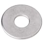 S+P Skærmskive M10 i A4 rustfrit stål, DIN 9021, med en ydre diameter på 30 mm og tykkelse på 2,5 mm.