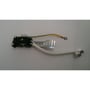 V-TAC downlight-kit til GU10 set fra bagsiden med ledning, jordforbindelse og metalbeslag.