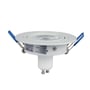 Bagside af V-TAC downlight kit, viser mærkat med model, SKU og produktionsdetaljer.
