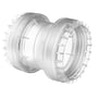 Bosch samlemuffe DN80 i grå plast til fleksible aftræk, med en diameter på 80mm og CE-godkendelse.