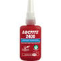 LOCTITE 2400 gevindsikring i 50 ml rød flaske med hvid top, viser 'Quality from Henkel' logo.