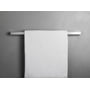 Unidrain Reframe håndklædestang, enkelt, 60 cm, børstet stål
