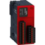 Schneider Electric TM3 Safety PLD/CAT3 SDI2 SDO3 fjk modul med 2 digitale indgange og 3 digitale udgange.