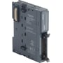 Schneider Electric TM3-modul DI16 med 16 digitale indgange og 24V forsyning, set fra venstre side.