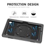 Indersiden af 4smarts Rugged Case Grip med illustrationer af forstærket skrue, endotherm svamp og ridsefasthed.