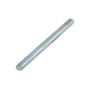 Walraven gevindstuds M10 x 160 mm i galvaniseret stål, med fuldt gevind langs hele stangen og en glat ende.