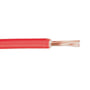 PVT ledning (90°C), 450/750V, H07V2-K, 1x6 mm², rød, - 100 meter
