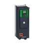 Schneider Electric Altivar Process ATV600 frekvensomformer til 3-fasede motorer, 4kW, 3x400V, IP55, med frontdisplay og nødafbryder.